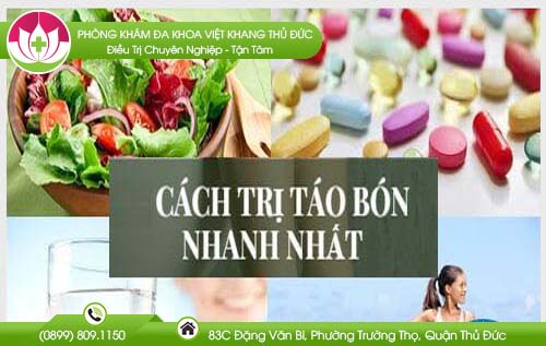 Những cách chữa táo bón nhanh nhất hiệu quả nhất hiện nay
