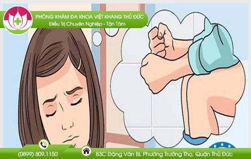 Cảm giác muốn đi đại tiện nhưng không đi được là bị sao?