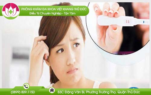Có kinh xong thử que 2 vạch là sao? Có phải mang thai