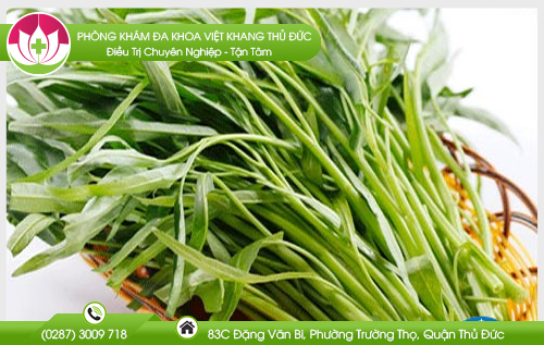 Có nên ăn rau muống khi bị bệnh trĩ không