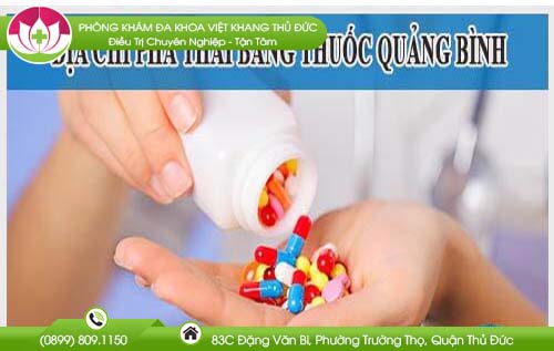 Địa chỉ bệnh viện nạo phá thai bằng thuốc Quảng Bình an toàn