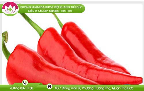 Giảm nguy cơ ung thư đại trực tràng với ớt