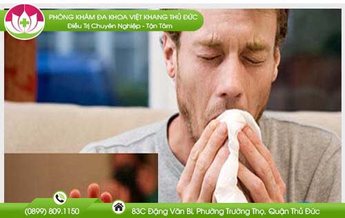 Khạc đờm ra máu vào buổi sáng có sao không? Chăm sóc sức khỏe