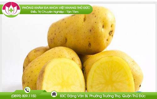 Những công dụng của khoai tây đối với tiêu hóa