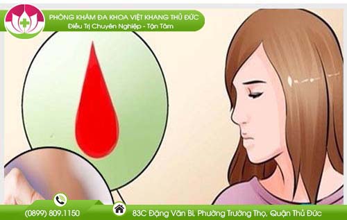 Thử que 2 vạch nhưng ra máu có kinh nguyệt là bị gì?