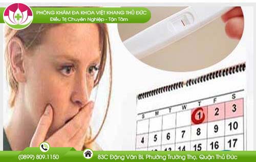 Hiện tượng trễ kinh 1 tuần nhưng không có thai là bị gì?